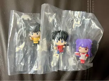 란마 1/2 가챠폰 란마, 샴푸, 료가 3종 세트