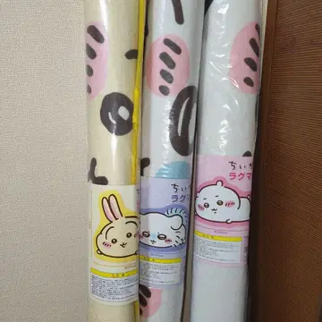 치이카와 & 모몽가 & 토끼 러그 매트 세트