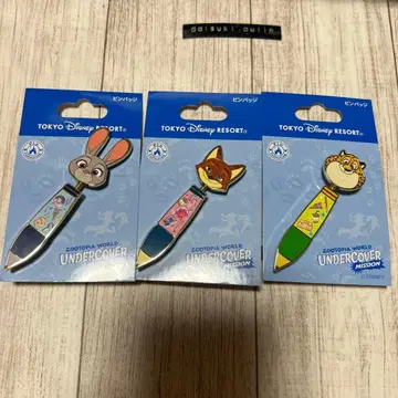 디즈니 주토피아 핀 배지 주디 닉 크로우하우저