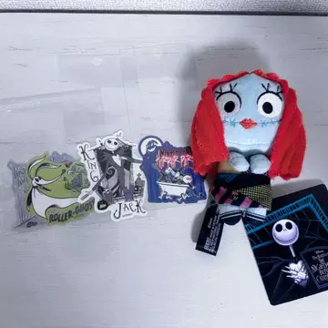 나이트메어 포어 크리스마스 스티커 샐리 봉제 인형