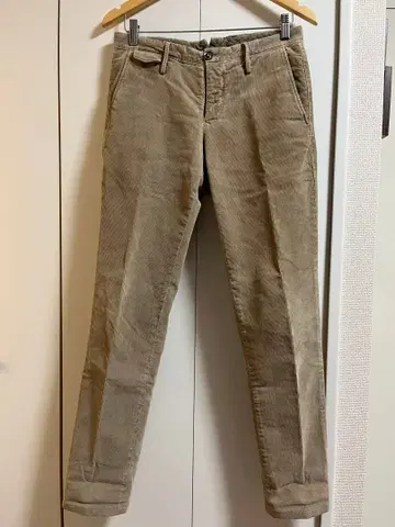 PT TORINO 코듀로이 팬츠 베이지 28 xs s