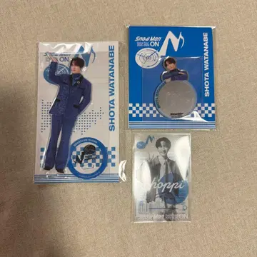 SnowMan ON 와타나베 쇼타 3종 세트