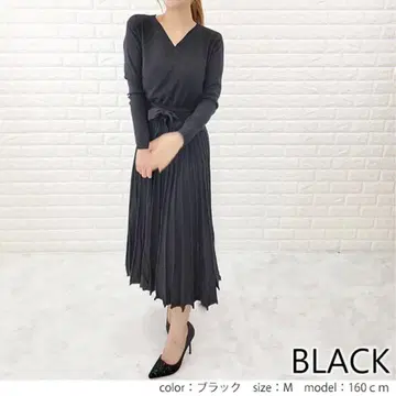 [ 미사용 새상품 ] 니트 원피스 롱 카슈쿨