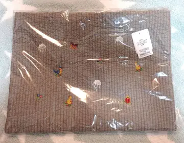 미사용 새상품 비오는날 FELTER 자수 토트백 그레이