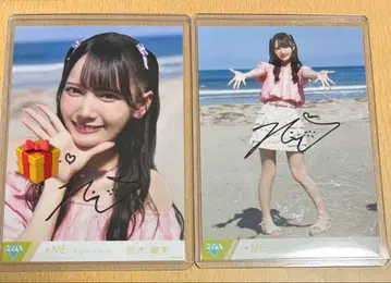 노이 스즈키 히토미 브로마이드 친필 세미 컴프 여름이 왔으니까 MV 의상