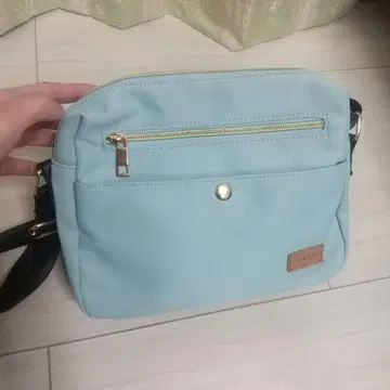 숄더백 에메랄드 그린 골드 금장 장식 숄더 가방 bag