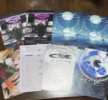 DUSTCELL 라이브 세트리스트 엽서 8장 세트