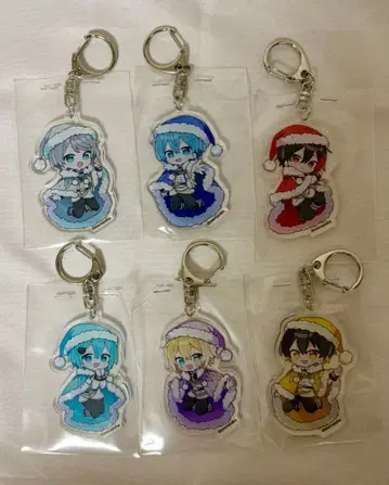 메론파카 산타 아크릴 키링