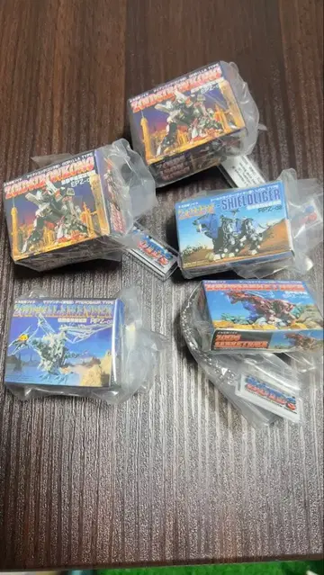 조이드 가챠 5종 세트