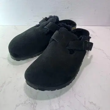 [ 새상품급 ] 버켄스탁 보스턴 보아 블랙 39 25cm 내로우폭