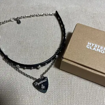 HYSTERIC GLAMOUR 박스 포함 초커