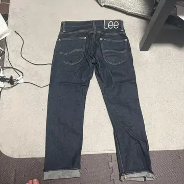 리 101 스트레이트 데님 다크 블루