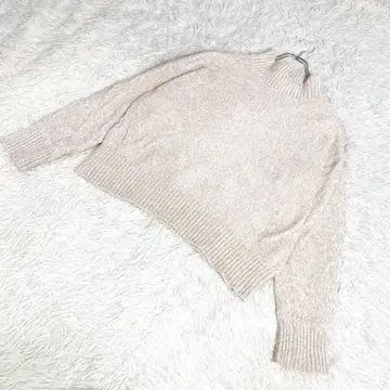 어반 리서치 니트 스웨터 베이지~브라운