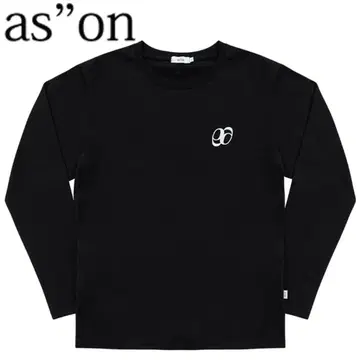 As on 아즈온 long T shirt Black 블랙