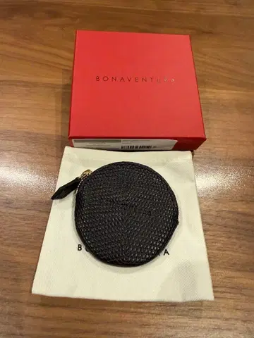 BONAVENTURA 블랙 코인 케이스