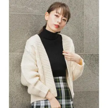 URBAN RESEARCH Sonny Label 케이블 가운 니트