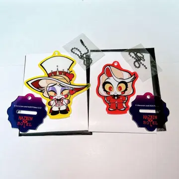 해즈빈 호텔 아크릴 스탠드 겸 아크릴 키링 루시퍼 찰리