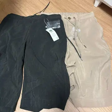 ikka 숏팬츠 M 다크 그레이 베이지 2개 세트
