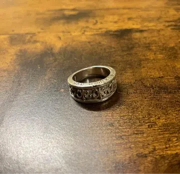 실버 925 장식적인 조각 반지