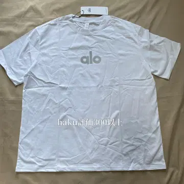 alo 화이트 T셔츠