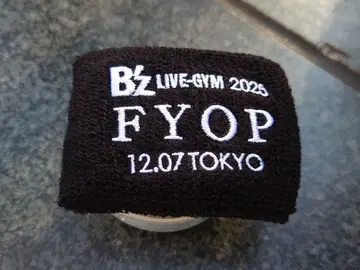 B'z FYOP 가챠가챠 12/7 한정판 리스트 밴드 도쿄돔
