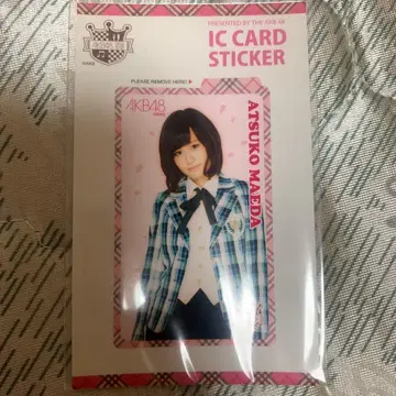 [ 미개봉 새상품 ] AKB48 마에다 아츠코 IC 카드 스티커
