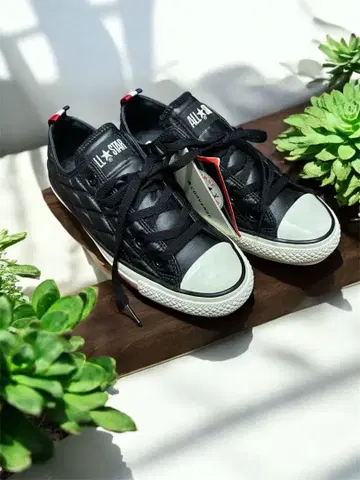 미사용! 초레어! CONVERSE ALL STAR 퀼팅 블랙!