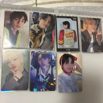 아이엔 I.N 트레이딩 카드 모음