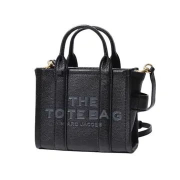 새상품 마크제이콥스 더 레더 크로스바디 미니 토트백 블랙