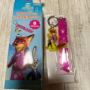 주토피아2 알파벳 아크릴 참 닉 주디