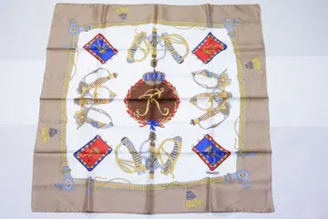 GHERARDINI 실크 스카프 왕관 디자인