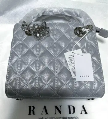 RANDA 숄더백 실버