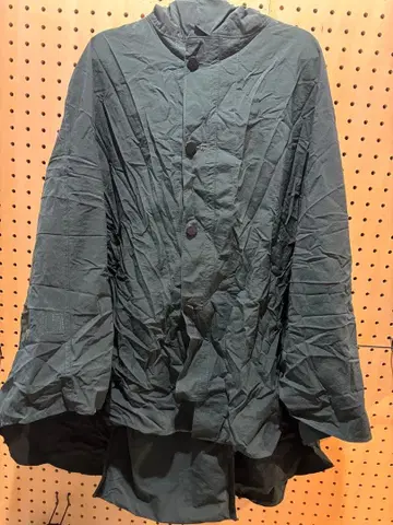 POSTALCO 레인 케이프 그린 레인코트 포코