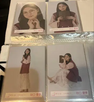 타니구치 아이리 사쿠라자카46 브로마이드 독서 코디 2023년 컴프