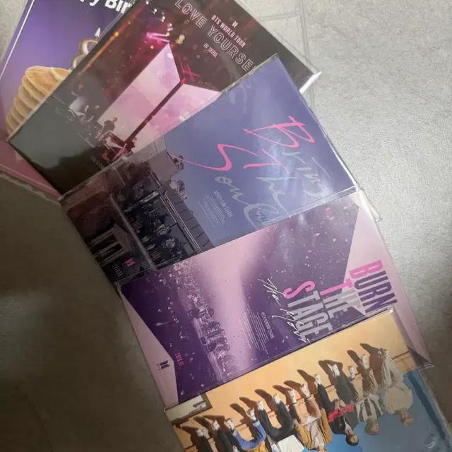 BTS 방탄소년단 영화 엽서 특전, 방탄 퓨마 엽서, 방탄 맥도날드 엽서