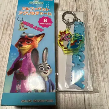 주토피아 2 알파벳 아크릴 참 닉 & 게리