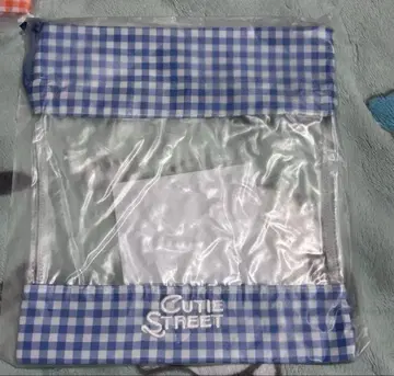 cutie street 큐스토 카와누이노오우치 파우치 파랑 마스다 아야노