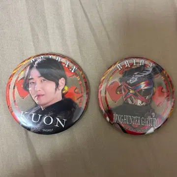 넘버원 전대 고쥬우쟈 쿠온&가류드 캔뱃지 컬렉션