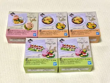 커비 카페 제일복권 E상 피규어 참 5종 세트