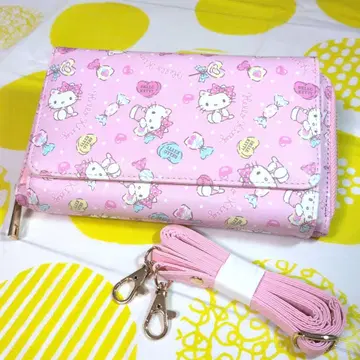 산리오 헬로키티 지갑 숄더