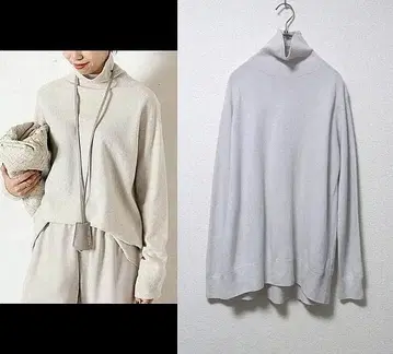 MUSE 두지엠 클라세 CAPRI 터틀넥 풀오버 니트