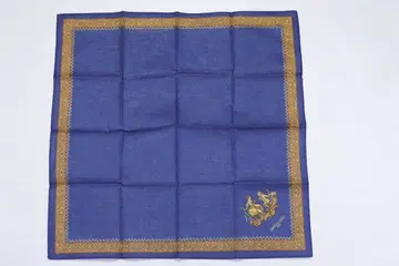 새상품 LIMOGES CARAT 네이비 손수건