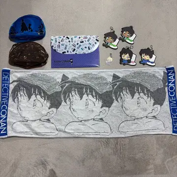 명탐정 코난 타월+파우치+키링 세트