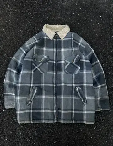 00s 체크 플란넬 셔츠