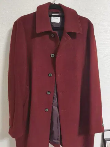 버건디 체스터 코트