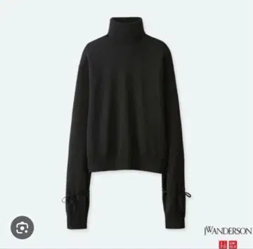 새상품 유니클로 jw anderson 오버 사이즈 터틀넥 스웨터