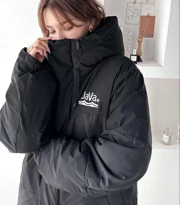 JaVa 블랙 다운 자켓