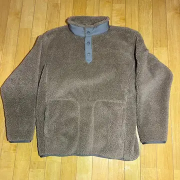 UNIQLO 화이트 마운티니어링 플리스 자켓