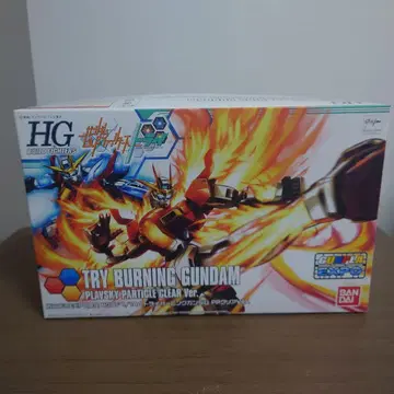 HG 트라이 버닝 건담 PP 클리어 ver
