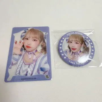 [ 카와라보 의상전 ] 나카가와 루카 클리어 트레이딩 카드 캔뱃지